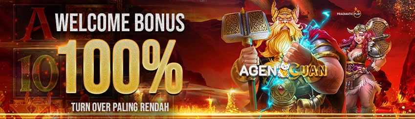WELCOME BONUS 100%